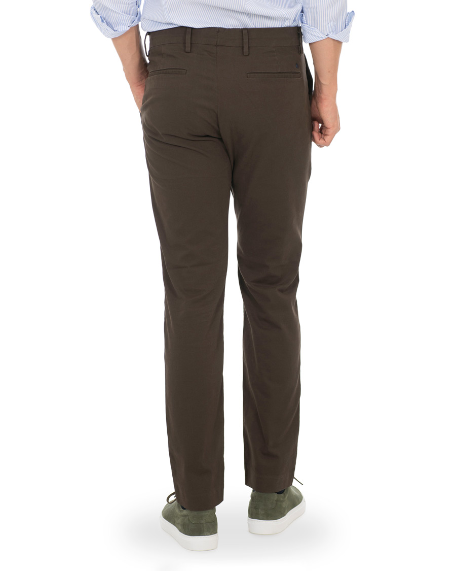 Homme | Pantalons | NN07 | Theo Regular Fit Stretch Chinos Brown