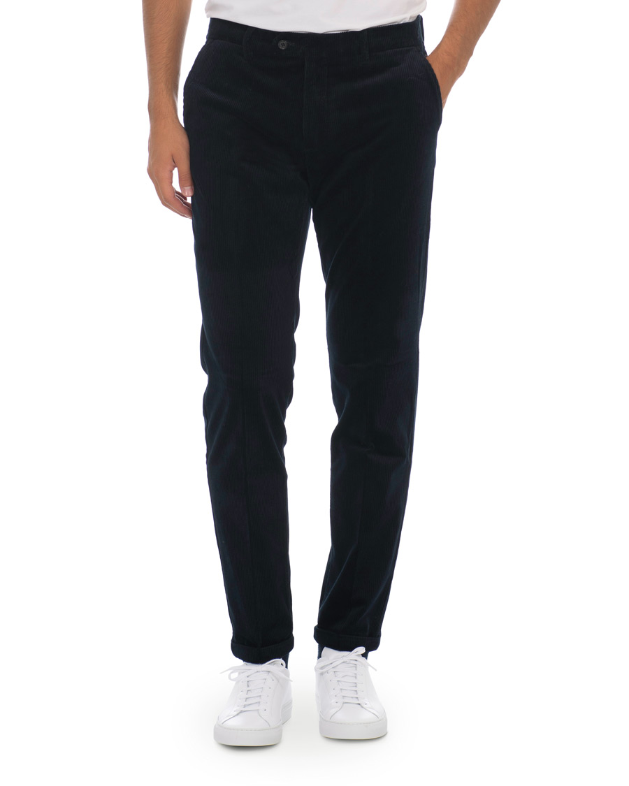 Heren | Broeken | NN07 | Soho Corduroy Trousers Navy