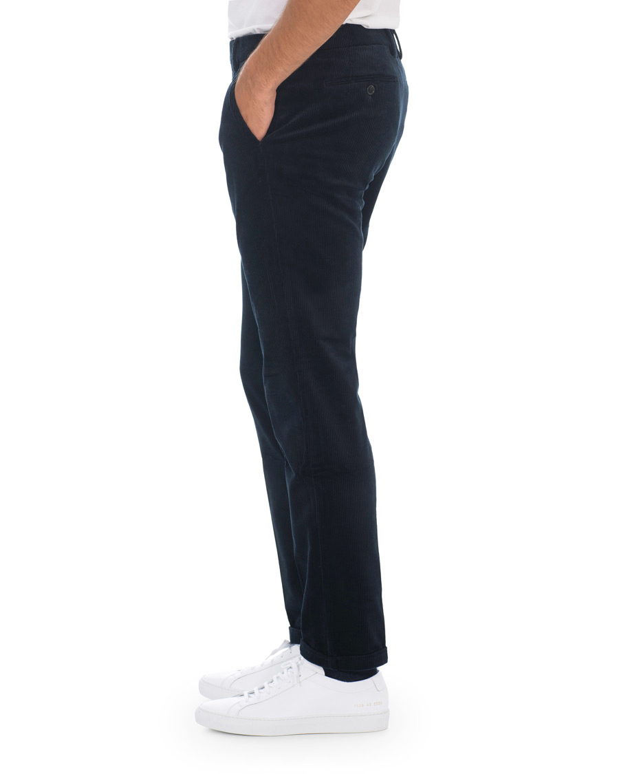 Heren | Broeken | NN07 | Soho Corduroy Trousers Navy