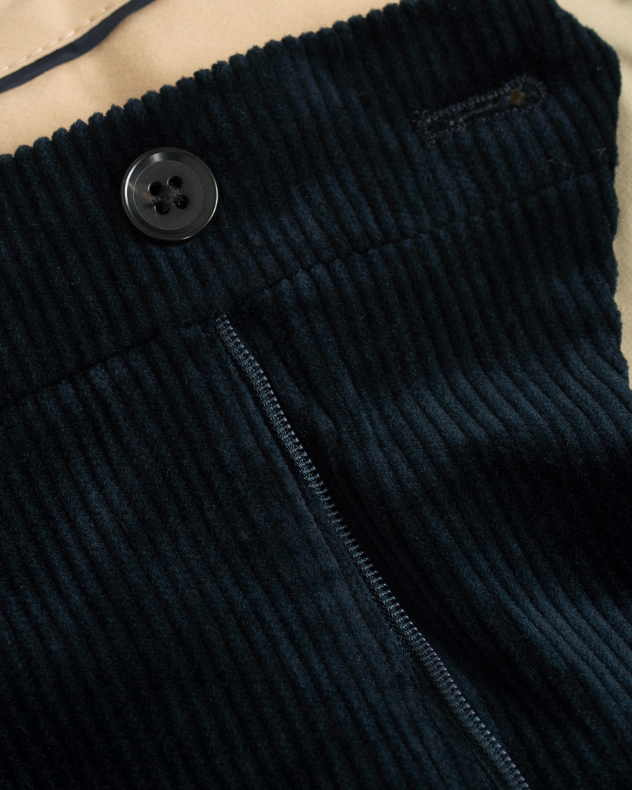 Heren | Broeken | NN07 | Soho Corduroy Trousers Navy