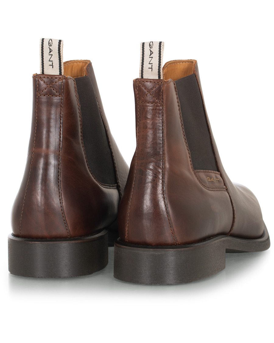Homme | GANT James Chelsea Boot Sienna Brown Calf | GANT | James Chelsea Boot Sienna Brown Calf