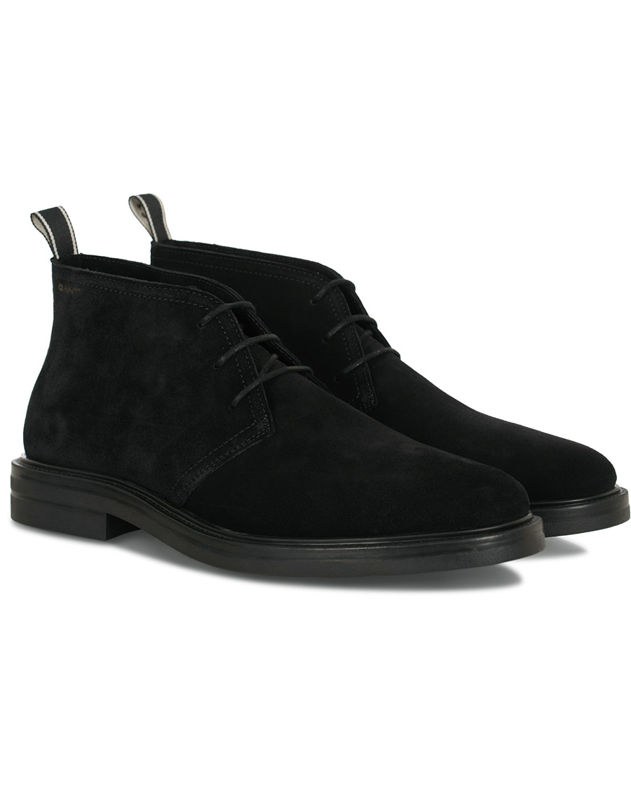 Heren | GANT Fargo Chukka Boot Black Suede | GANT | Fargo Chukka Boot Black Suede