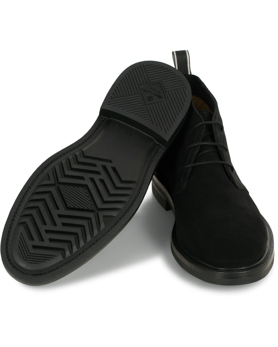 Heren | GANT Fargo Chukka Boot Black Suede | GANT | Fargo Chukka Boot Black Suede