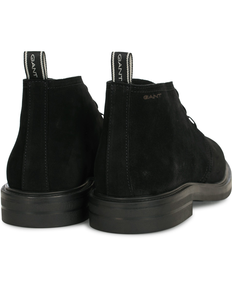 Heren | GANT Fargo Chukka Boot Black Suede | GANT | Fargo Chukka Boot Black Suede