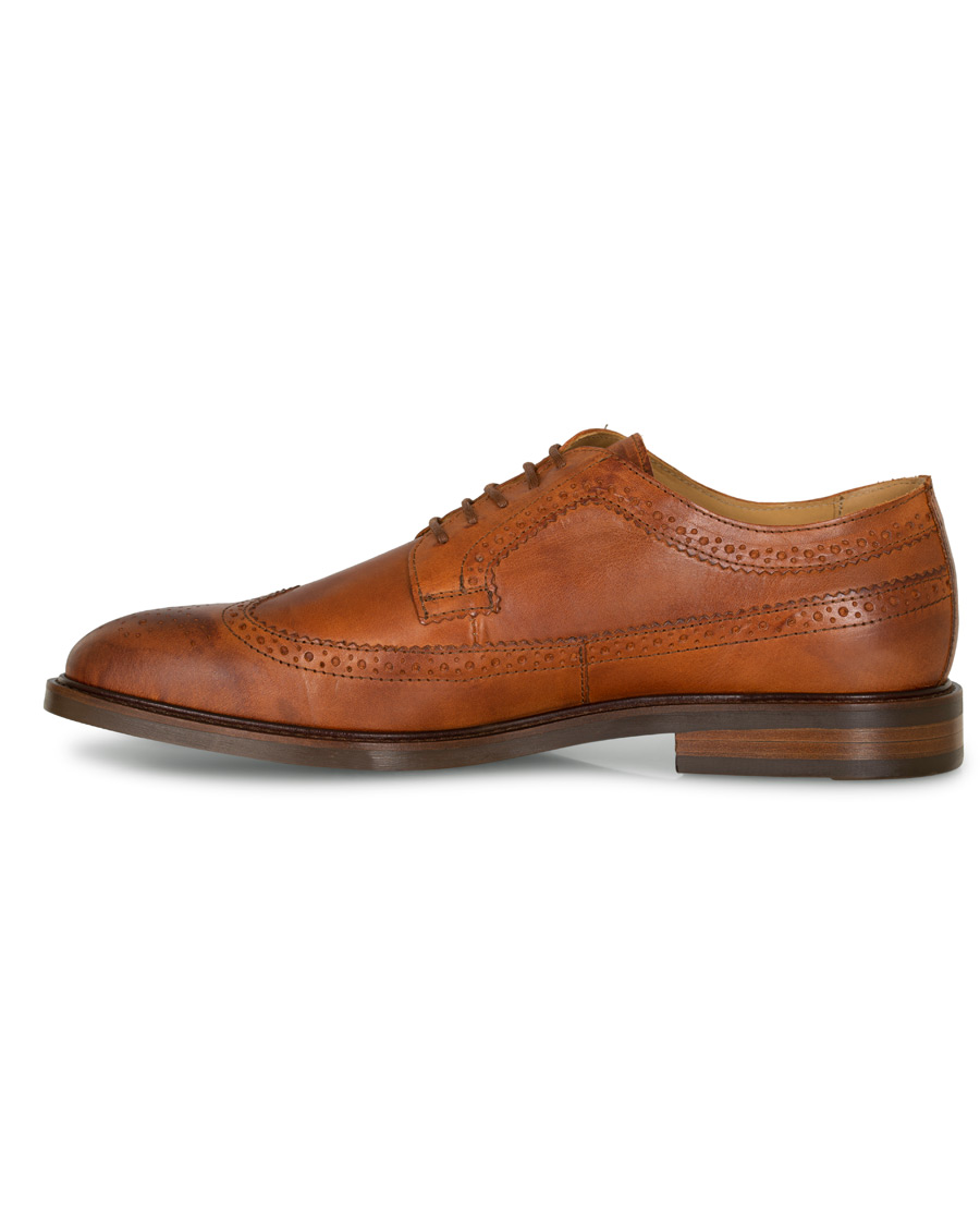 Homme | GANT Ricardo Brogue Cognac Calf | GANT | Ricardo Brogue Cognac Calf