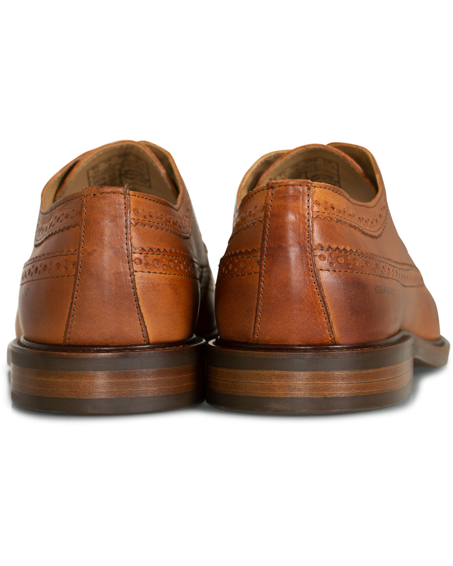 Homme | GANT Ricardo Brogue Cognac Calf | GANT | Ricardo Brogue Cognac Calf