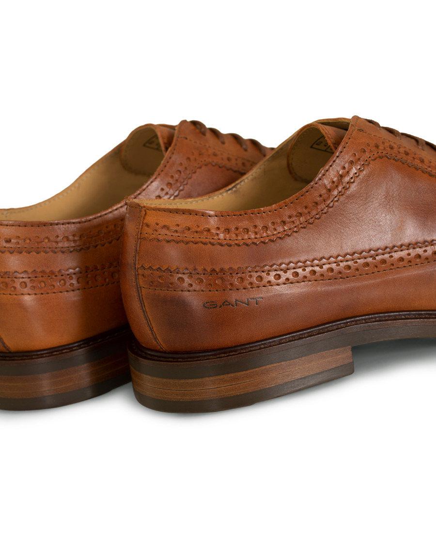 Homme | GANT Ricardo Brogue Cognac Calf | GANT | Ricardo Brogue Cognac Calf