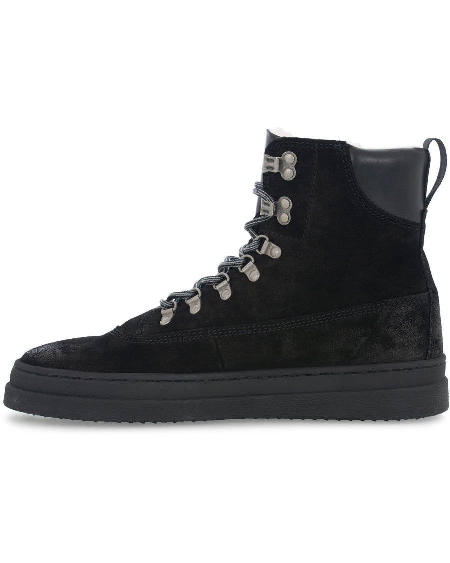 Homme | GANT Creek Wool Lined Boot Black Suede | GANT | Creek Wool Lined Boot Black Suede