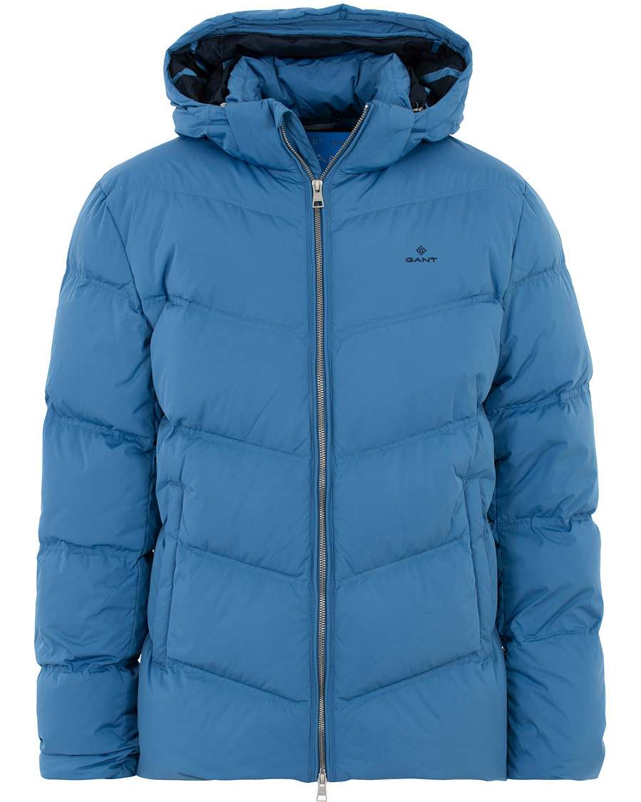 Heren | Jassen | GANT | The Alta Down Jacket Mid Blue
