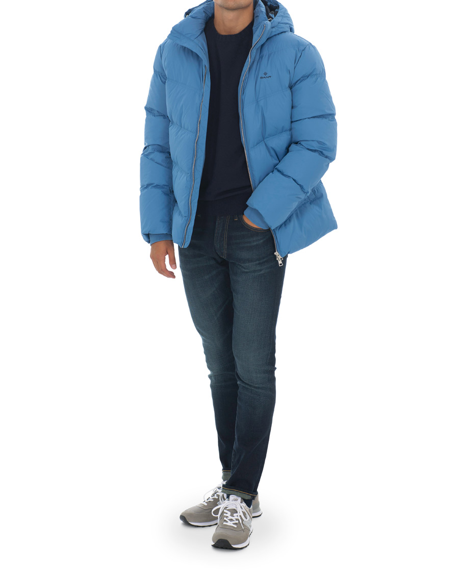 Heren | Jassen | GANT | The Alta Down Jacket Mid Blue