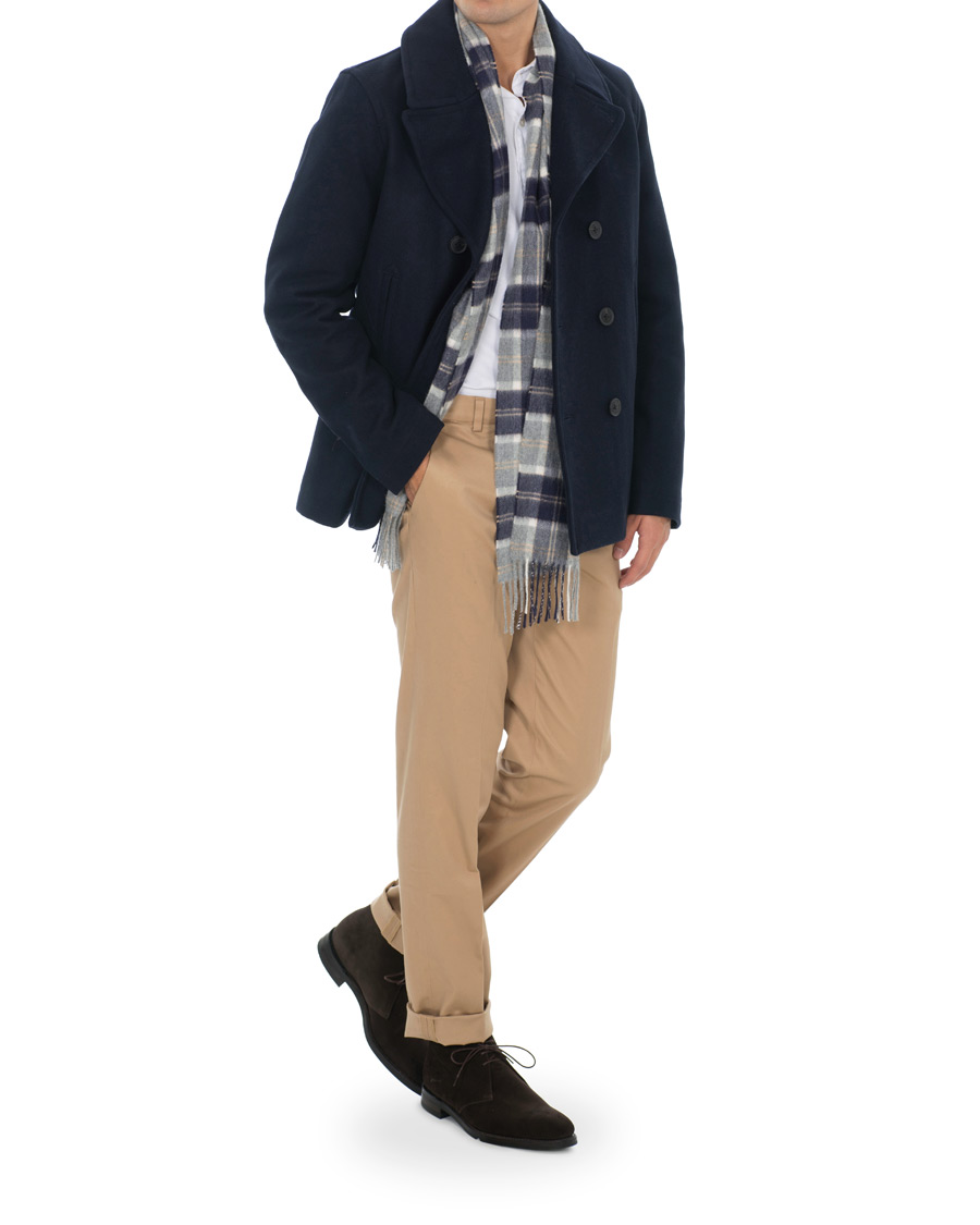 Heren | Jassen | GANT | The Classic Peacoat Evening Blue