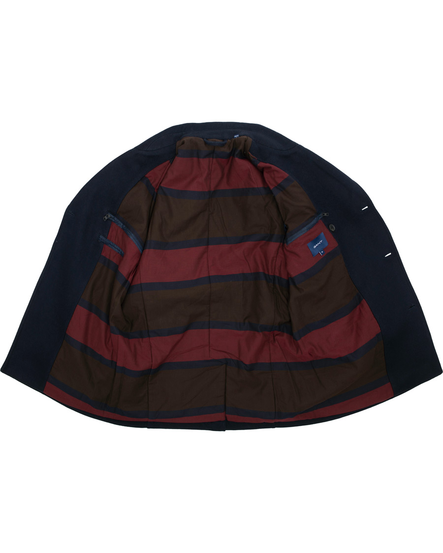 Heren | Jassen | GANT | The Classic Peacoat Evening Blue