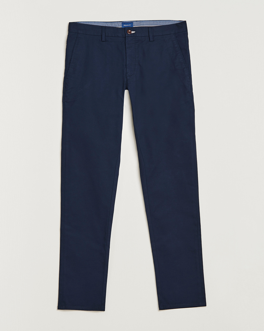 Homme | Pantalons | GANT | Slim Fit Tech Prep Chino Marine