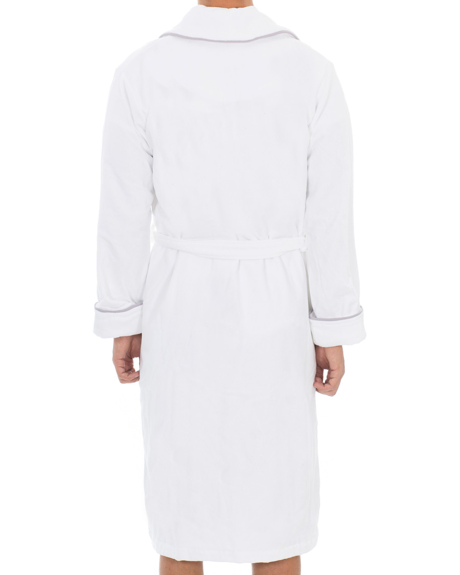 Heren | Pyjama's en gewaden | GANT | Premium Velour Robe White