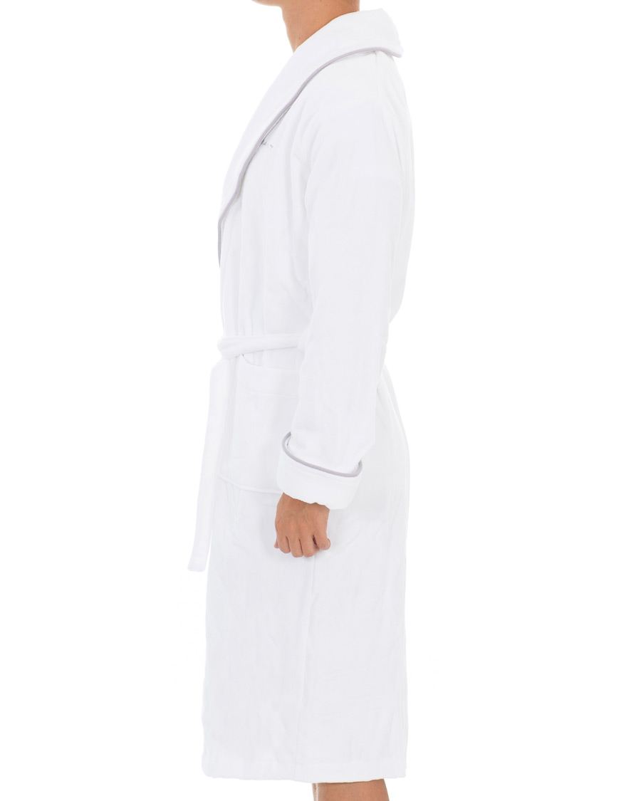 Heren | Pyjama's en gewaden | GANT | Premium Velour Robe White