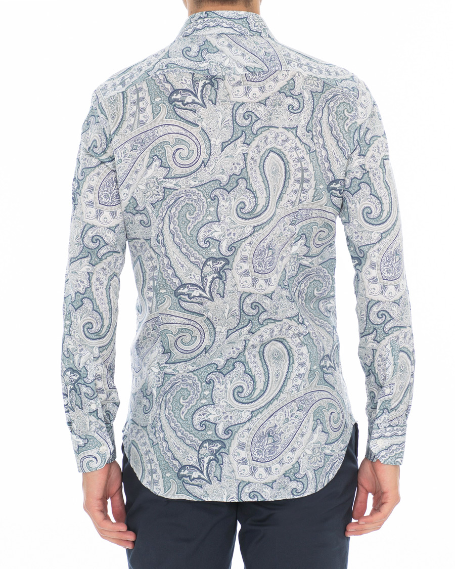Homme | Chemises | Etro | Mercurio Tonal Paisley Shirt White