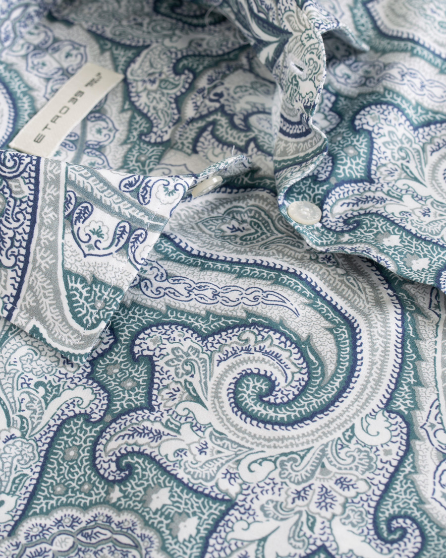 Homme | Chemises | Etro | Mercurio Tonal Paisley Shirt White