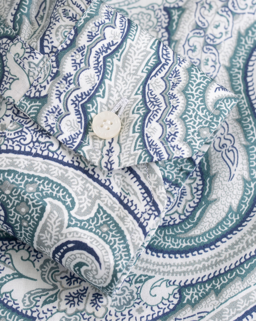 Homme | Chemises | Etro | Mercurio Tonal Paisley Shirt White