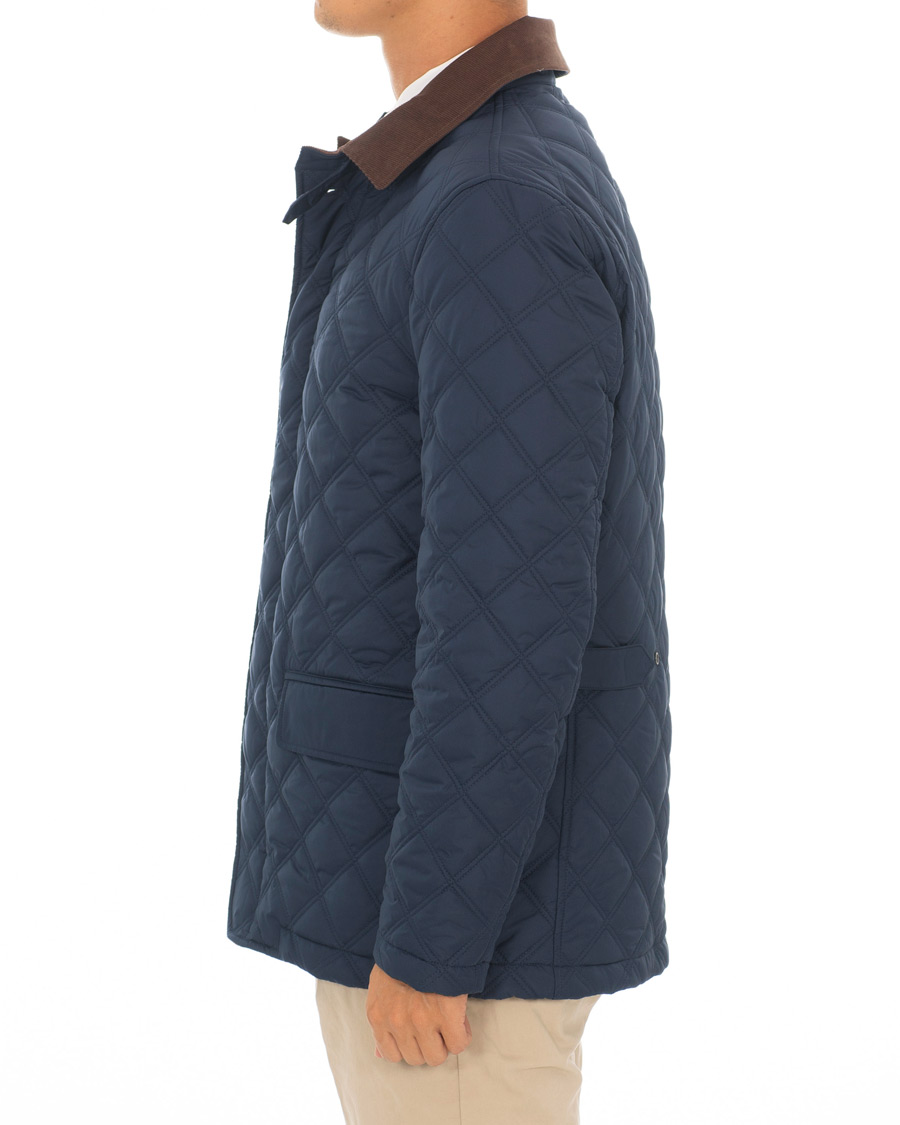 Homme | Manteaux Et Vestes | Brooks Brothers | Quilted Husky Padded Jacket Navy