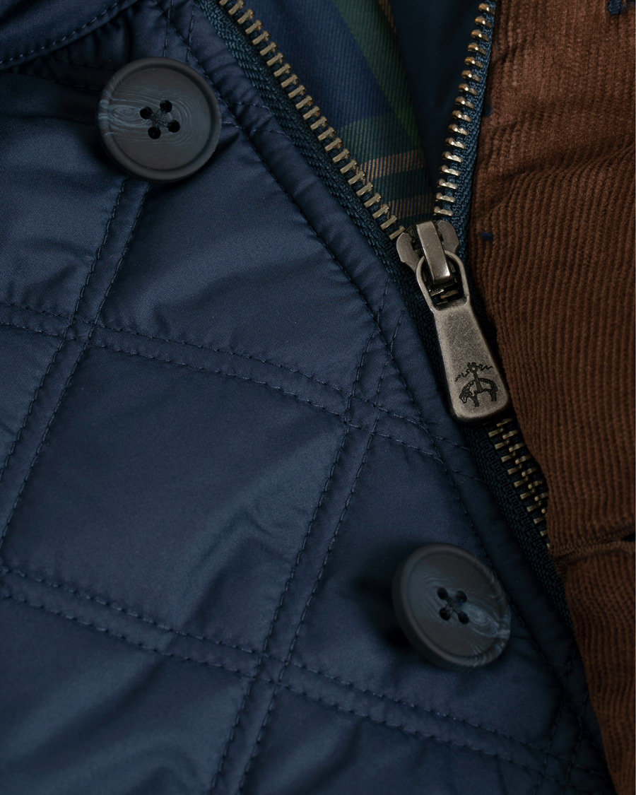 Homme | Manteaux Et Vestes | Brooks Brothers | Quilted Husky Padded Jacket Navy