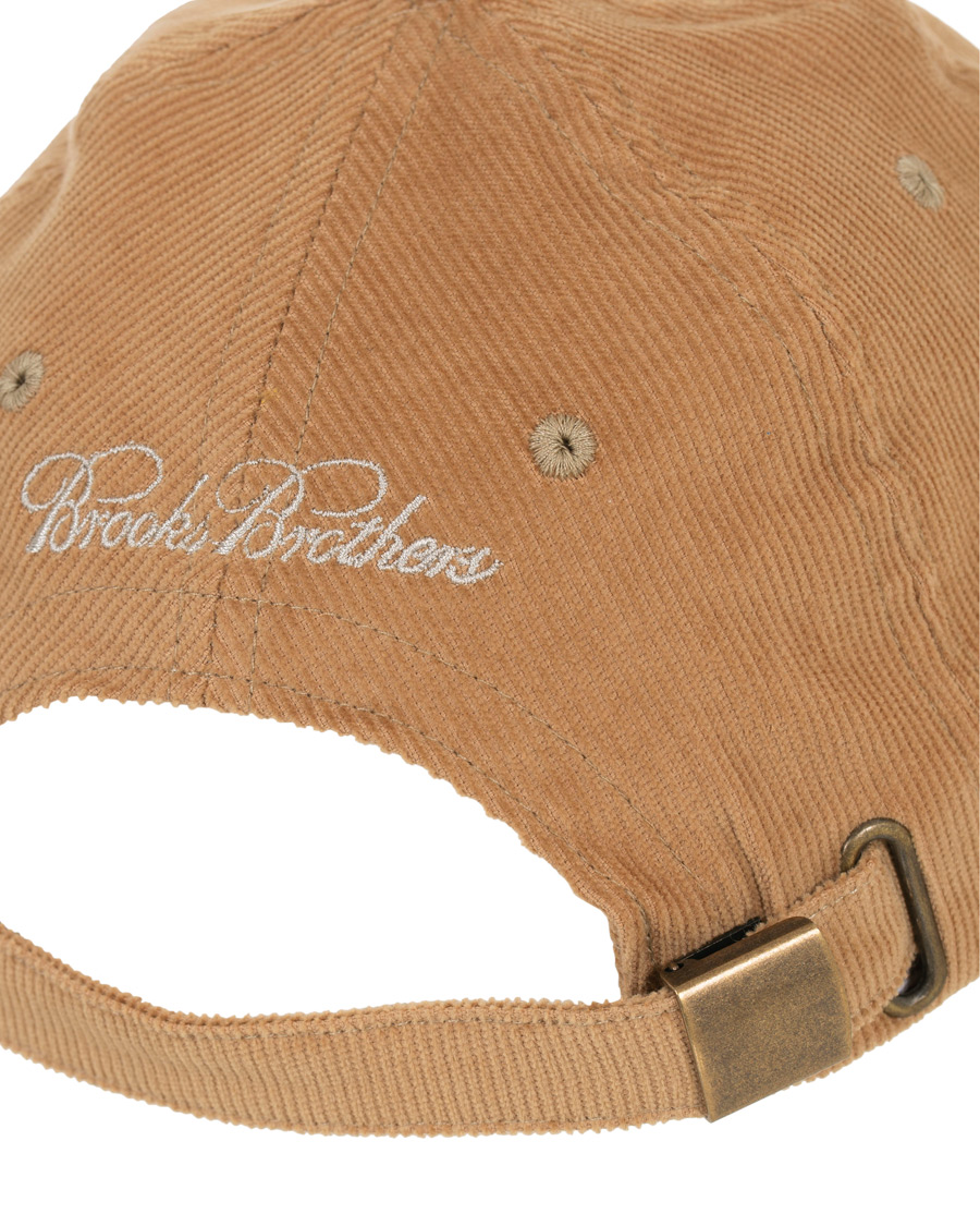 Homme | Brooks Brothers Corduroy Baseball Cap Camel | Brooks Brothers | Corduroy Baseball Cap Camel