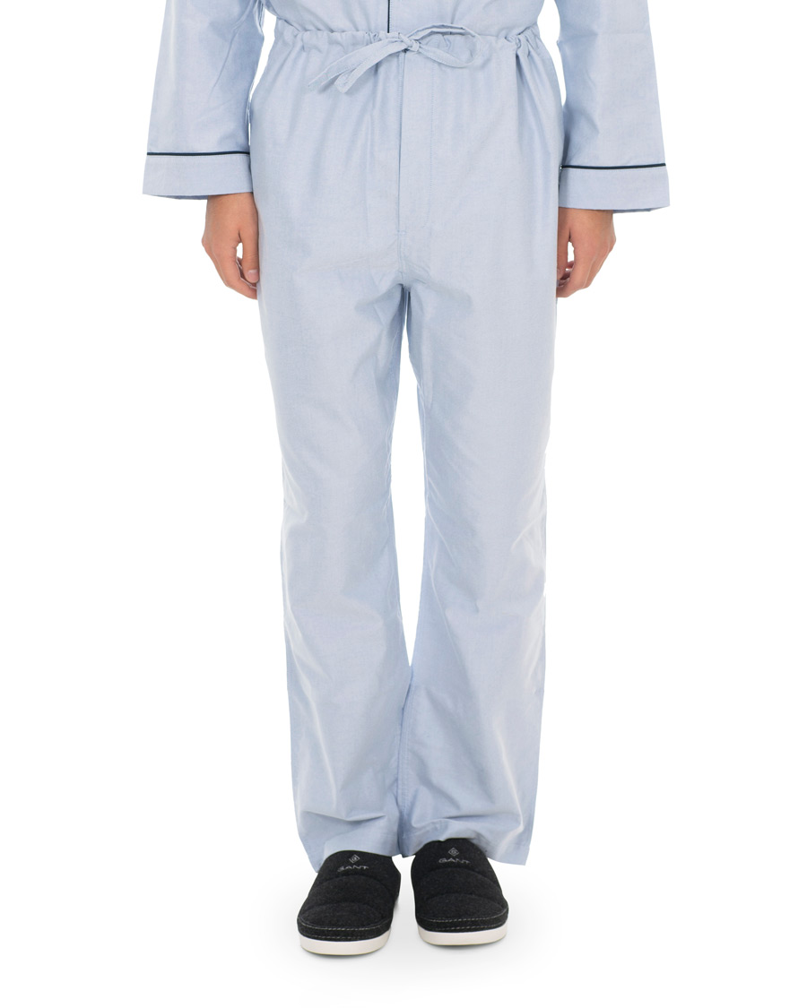 Heren | Pyjama's en gewaden | Brooks Brothers | Classic Oxford Pyjamas Light Blue
