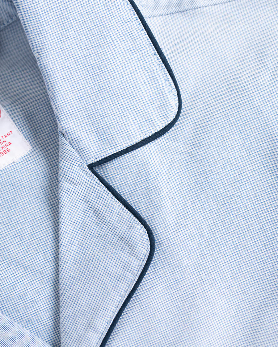 Heren | Pyjama's en gewaden | Brooks Brothers | Classic Oxford Pyjamas Light Blue