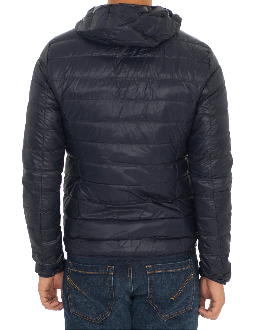 Heren | Jassen | EA7 | Train Core Light Down Hoodie Jacket Navy