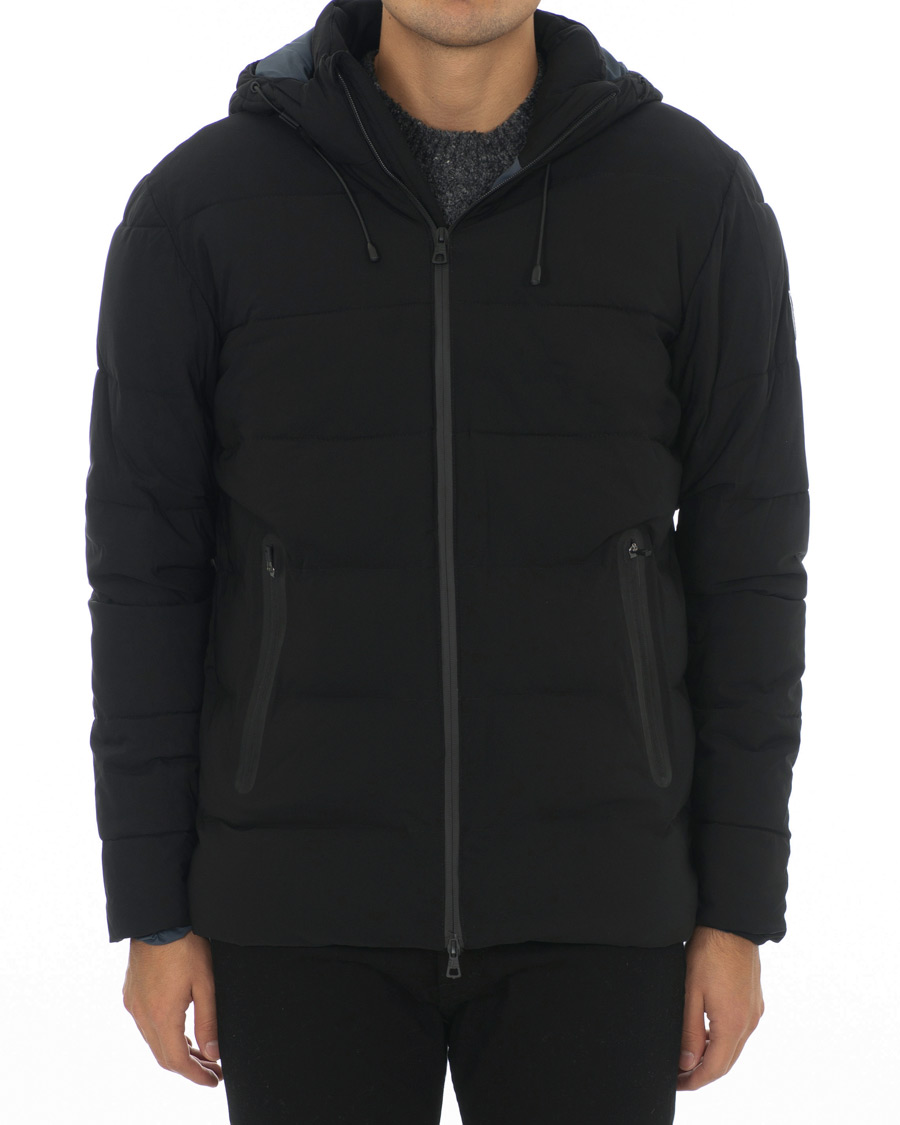 Homme | Manteaux Et Vestes | EA7 | Mountain Down Hooded Jacket Black