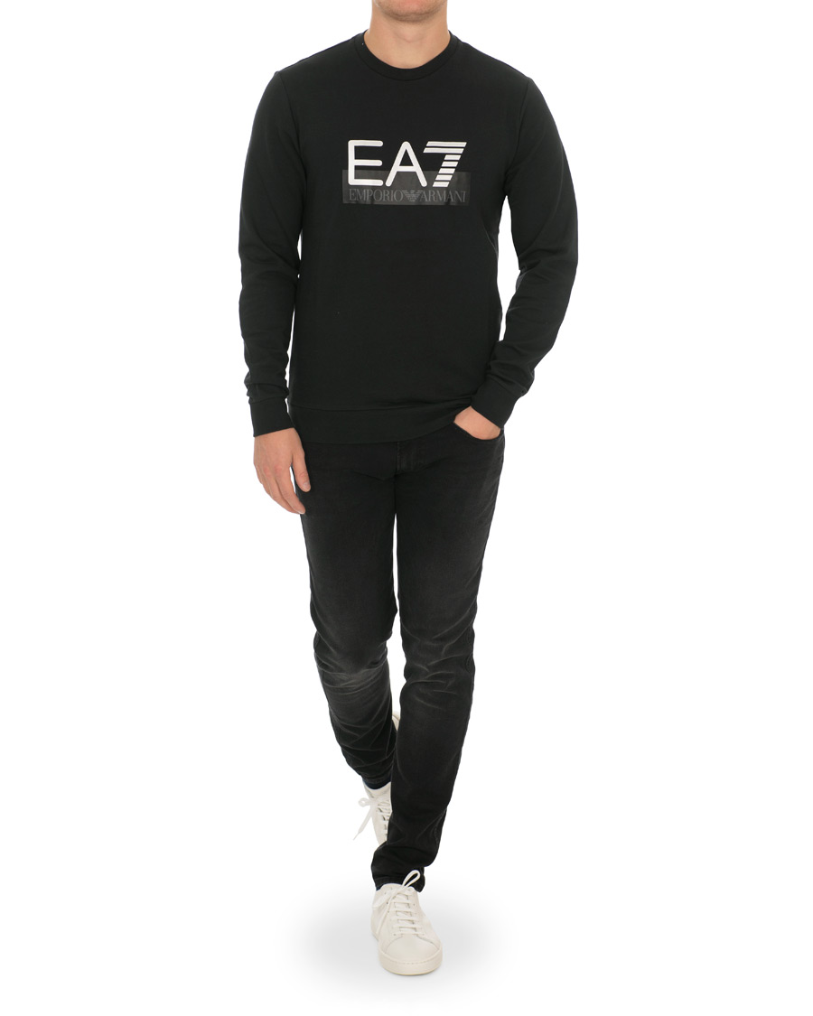Homme | Pulls Et Tricots | EA7 | Crew Neck Sweatshirt Black