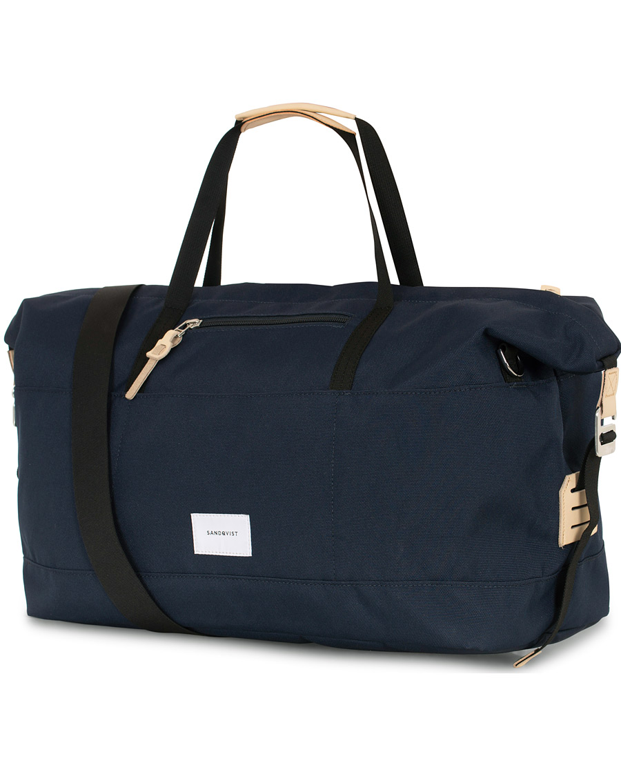 Homme | Sandqvist Milton Cordura Eco Weekendbag Navy/Nature | Sandqvist | Milton Cordura Eco Weekendbag Navy/Nature