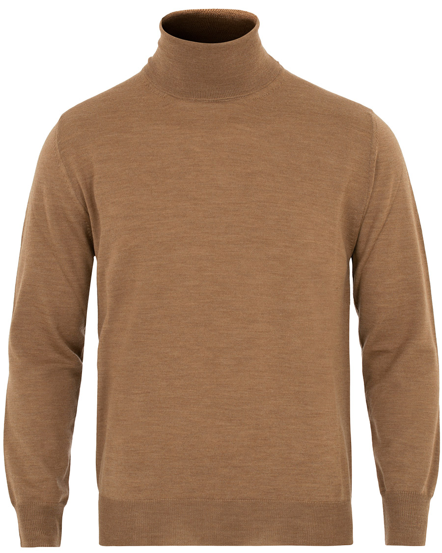Homme | Pulls Et Tricots | Canali | Merino Wool Turtleneck Camel