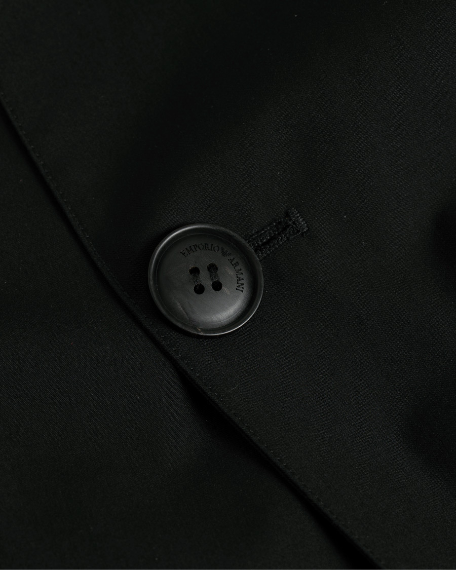 Homme | Manteaux Et Vestes | Emporio Armani | Trenchcoat Black