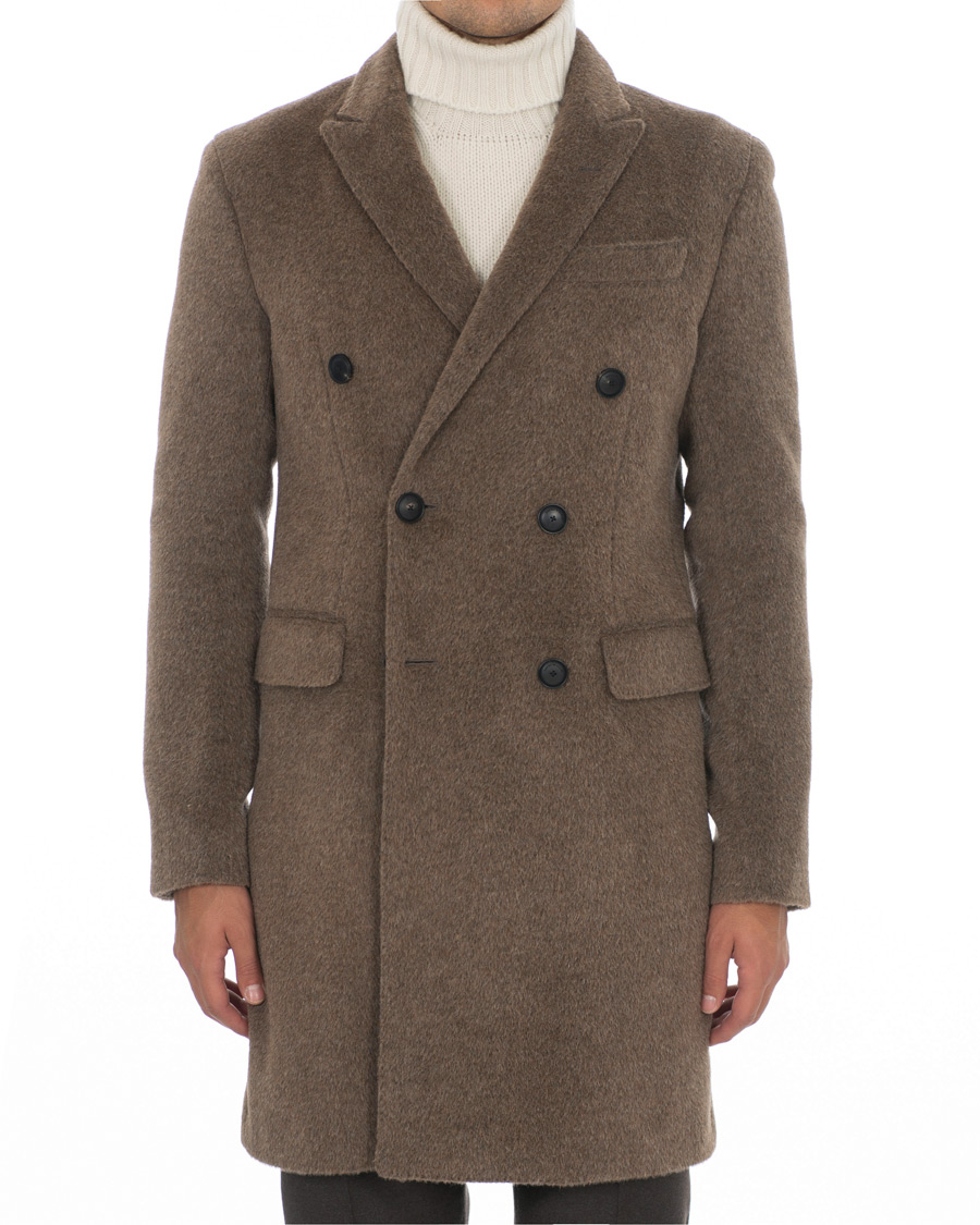 Heren | Jassen | Emporio Armani | Alpaca Coat Brown