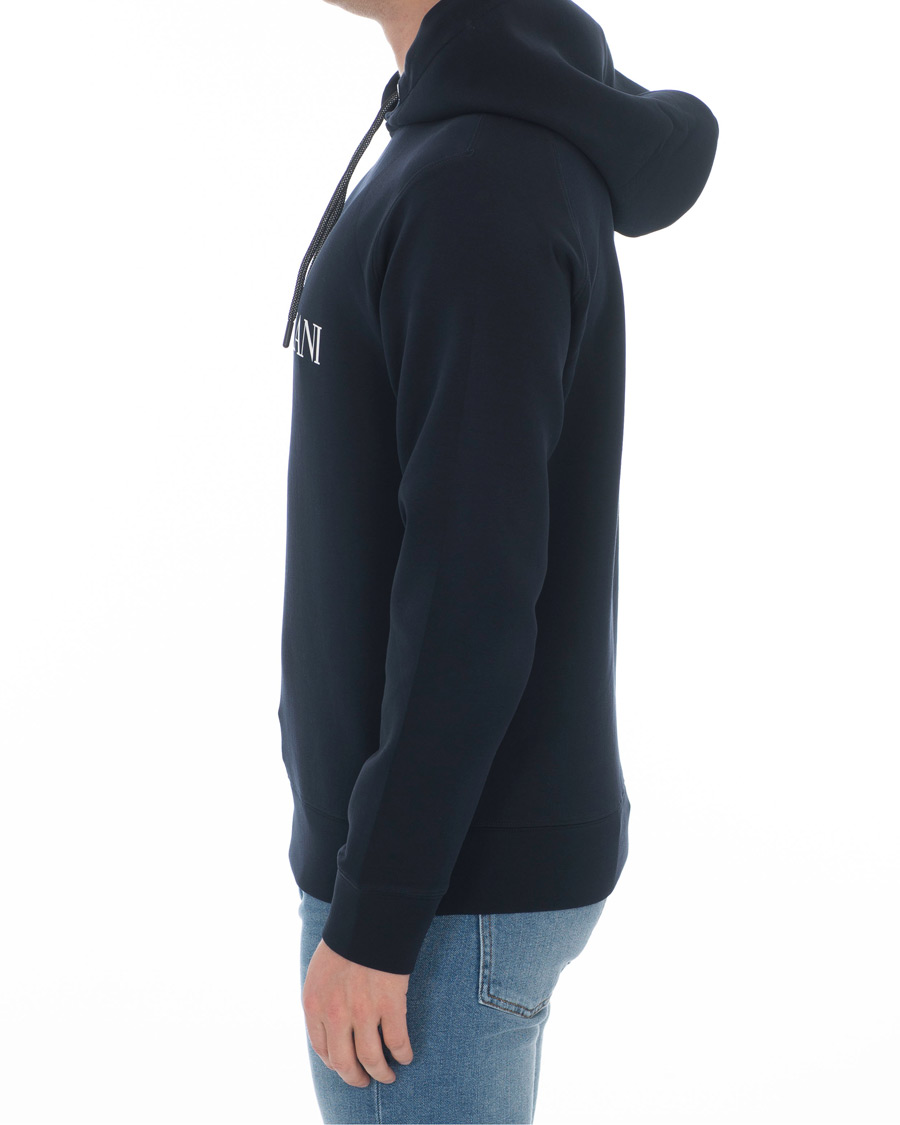 Heren | Truien | Emporio Armani | Logo Hoodie Navy