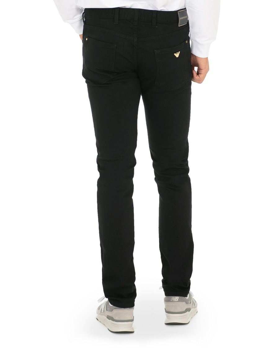 Heren | Jeans | Emporio Armani | Extra Slim fit Jeans Black