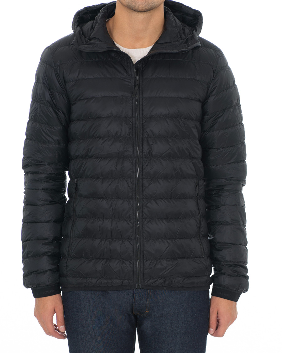 Homme | Manteaux Et Vestes | J.Lindeberg | Lightweight Down Hooded Jacket Black