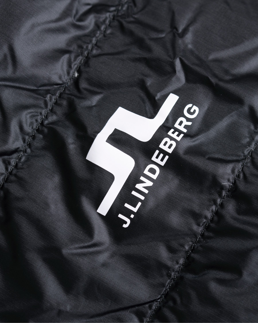 Homme | Manteaux Et Vestes | J.Lindeberg | Lightweight Down Hooded Jacket Black