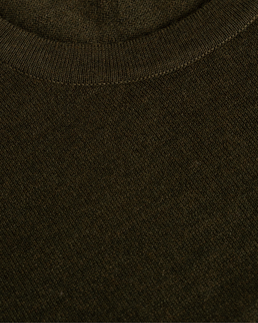 Homme | Pulls Et Tricots | J.Lindeberg | Lyle True Merino Crew Neck Pullover Green