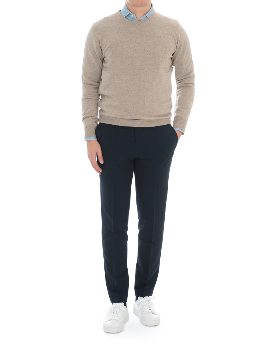 Homme | Pantalons | J.Lindeberg | Grant Stretch Twill Trousers Navy
