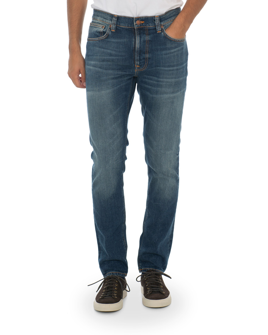 Homme | Jeans | Nudie Jeans | Lean Dean Organic Jeans Indigo Shades