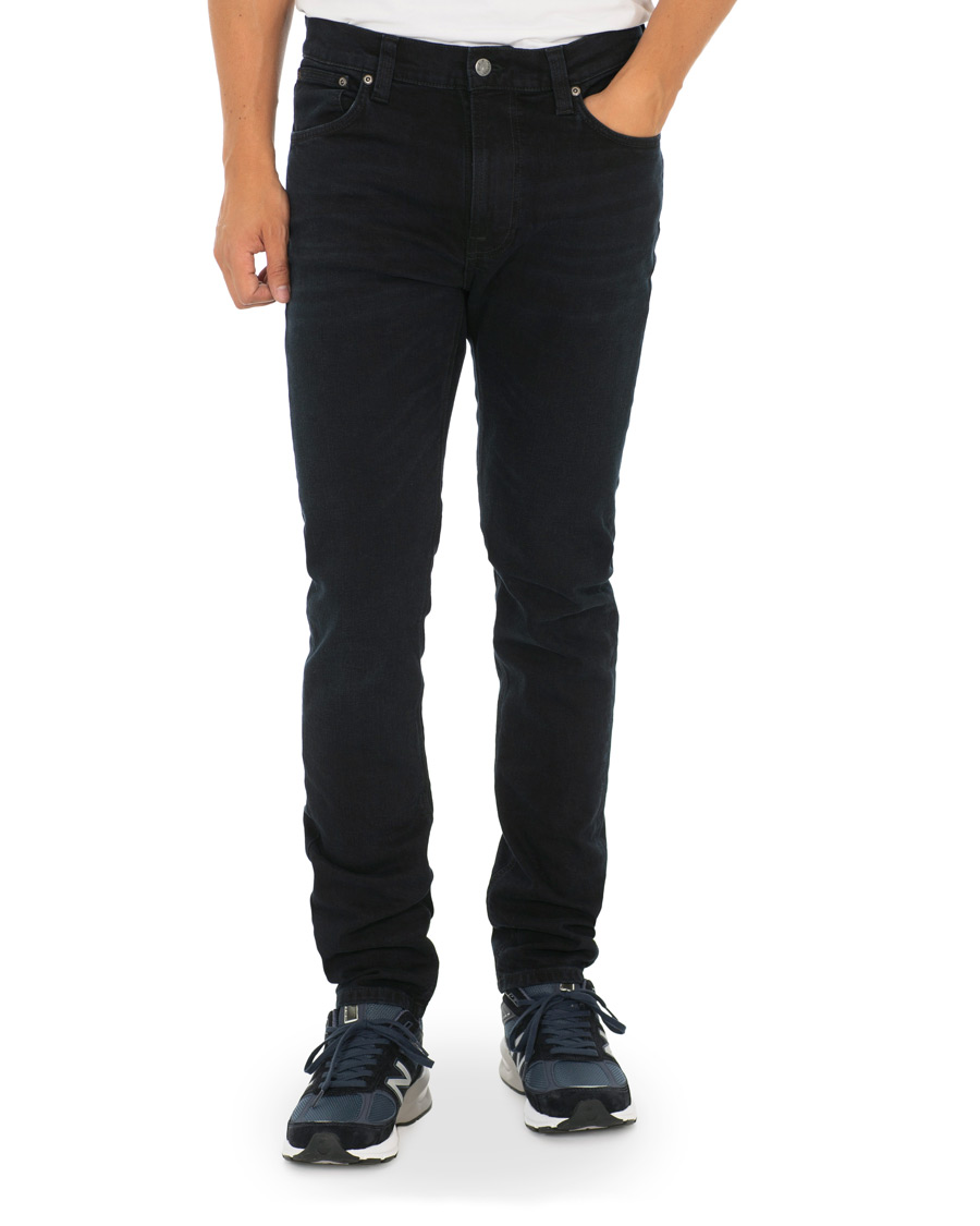 Heren | Jeans | Nudie Jeans | Lean Dean Organic Jeans Black Out