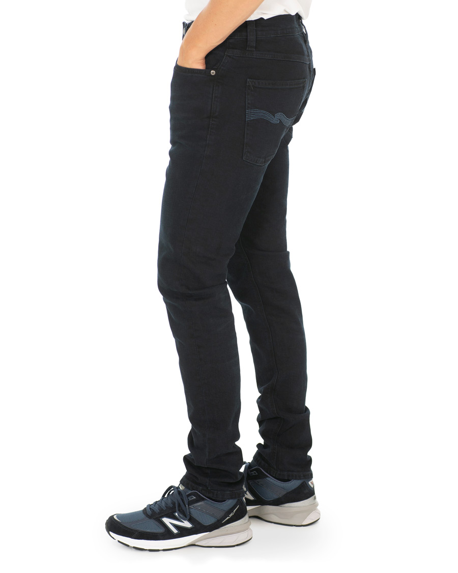 Heren | Jeans | Nudie Jeans | Lean Dean Organic Jeans Black Out