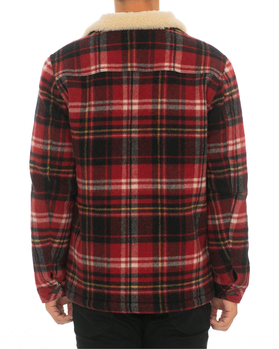 Homme | Manteaux Et Vestes | Nudie Jeans | Lenny Plaid Jacket Red Alert