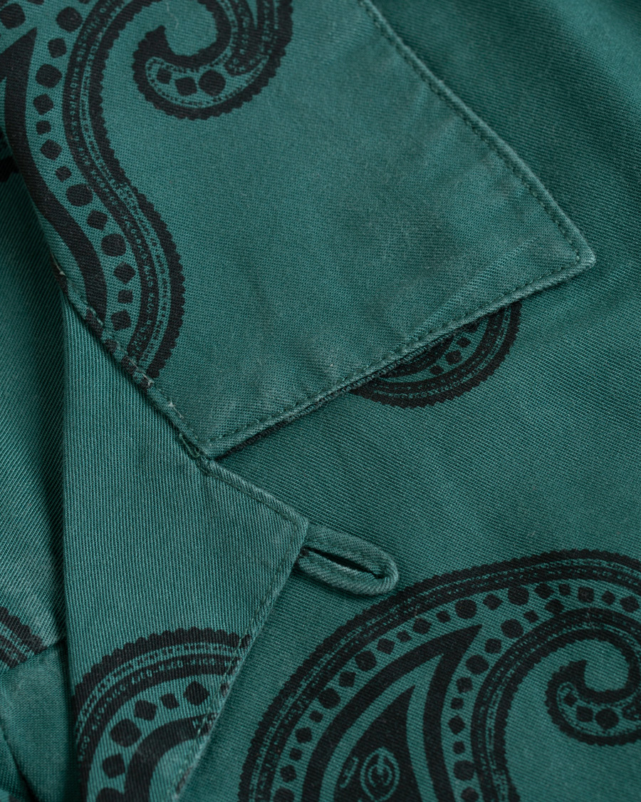Heren | Overhemden | Nudie Jeans | Vidar Paisley Shirt Kattegat