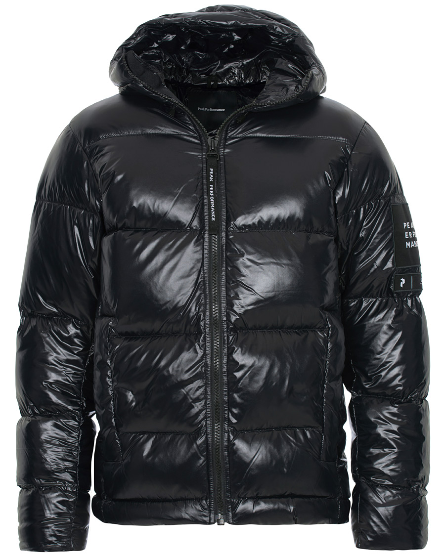 Heren | Jassen | Peak Performance | Moment Down High Gloss Jacket Black