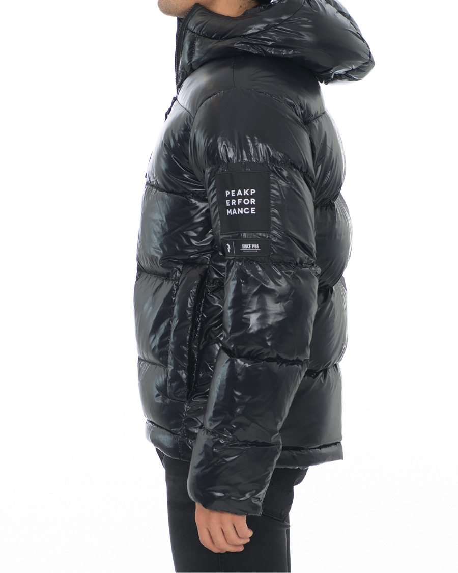 Heren | Jassen | Peak Performance | Moment Down High Gloss Jacket Black