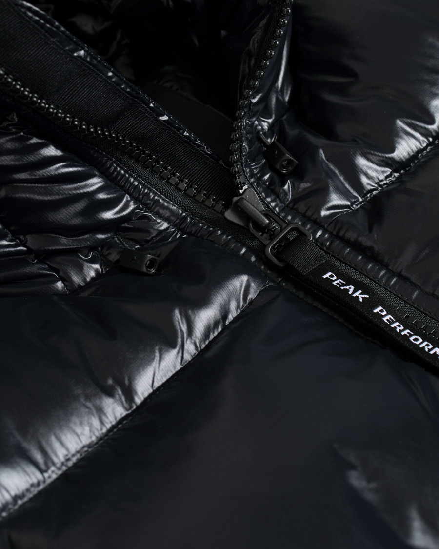 Heren | Jassen | Peak Performance | Moment Down High Gloss Jacket Black