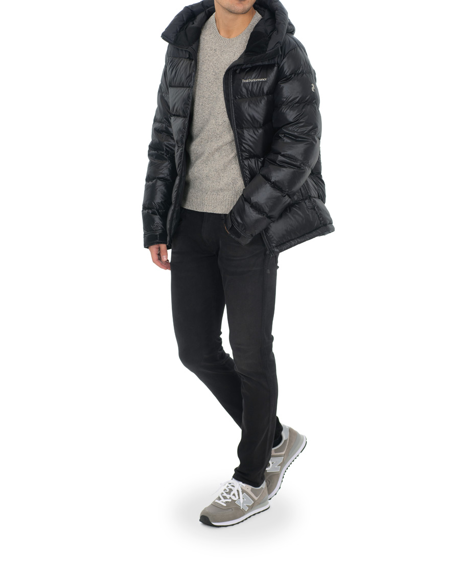 Homme | Manteaux Et Vestes | Peak Performance | Frost Glacier Down Hood Jacket Black