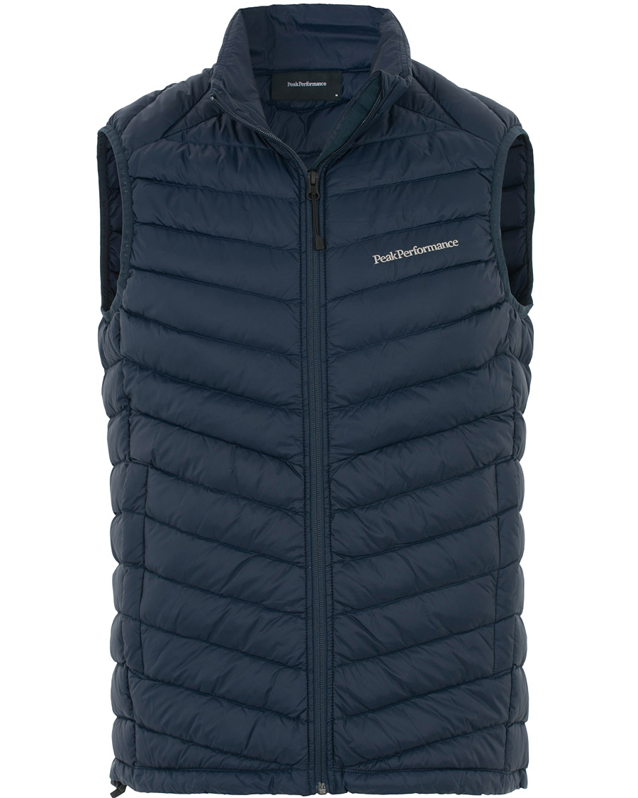Homme | Manteaux Et Vestes | Peak Performance | Frost Down Vest Blue Shadow